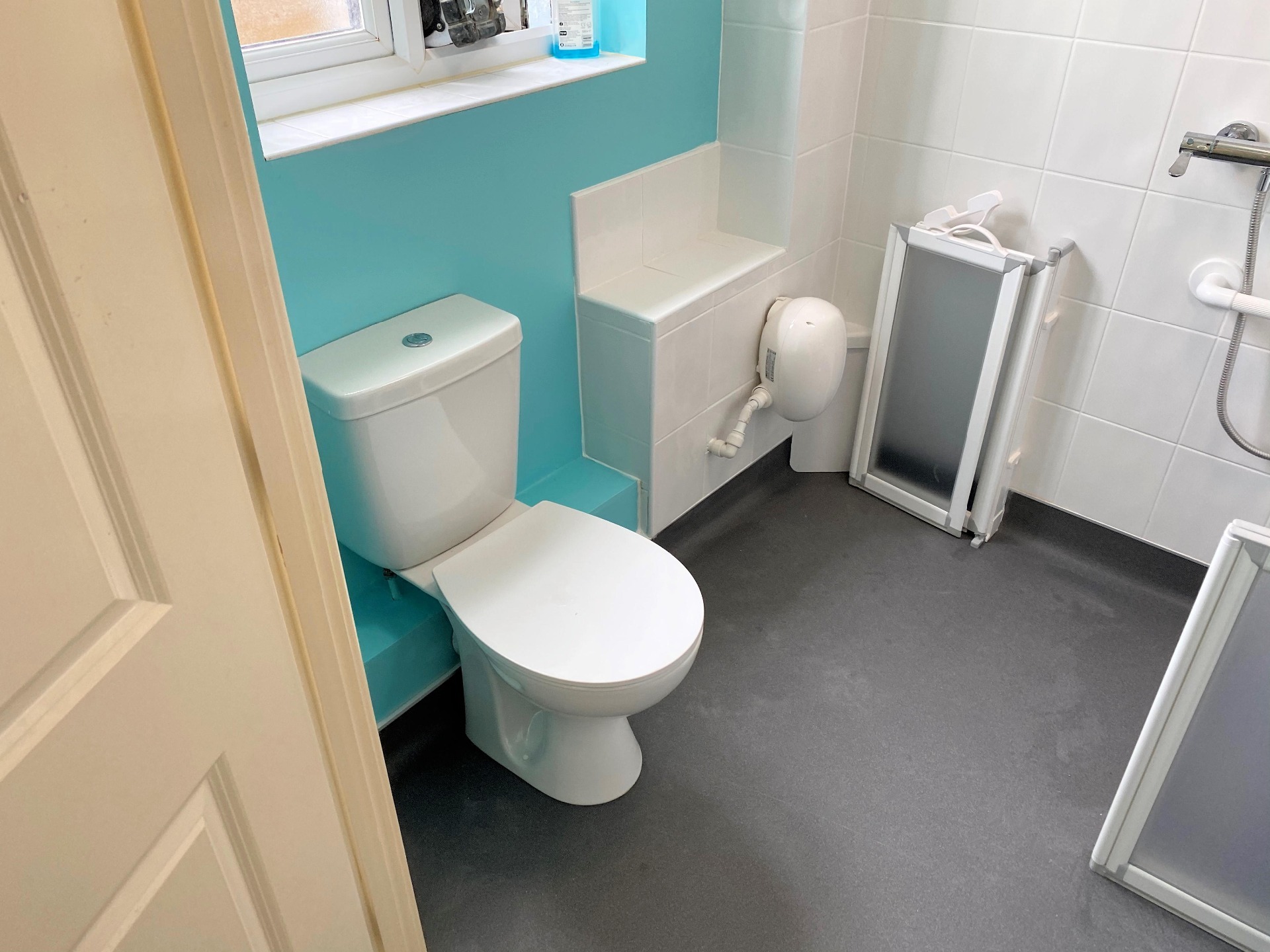 Adapted Bathroom with Shower Pump, Barnstaple North Devon