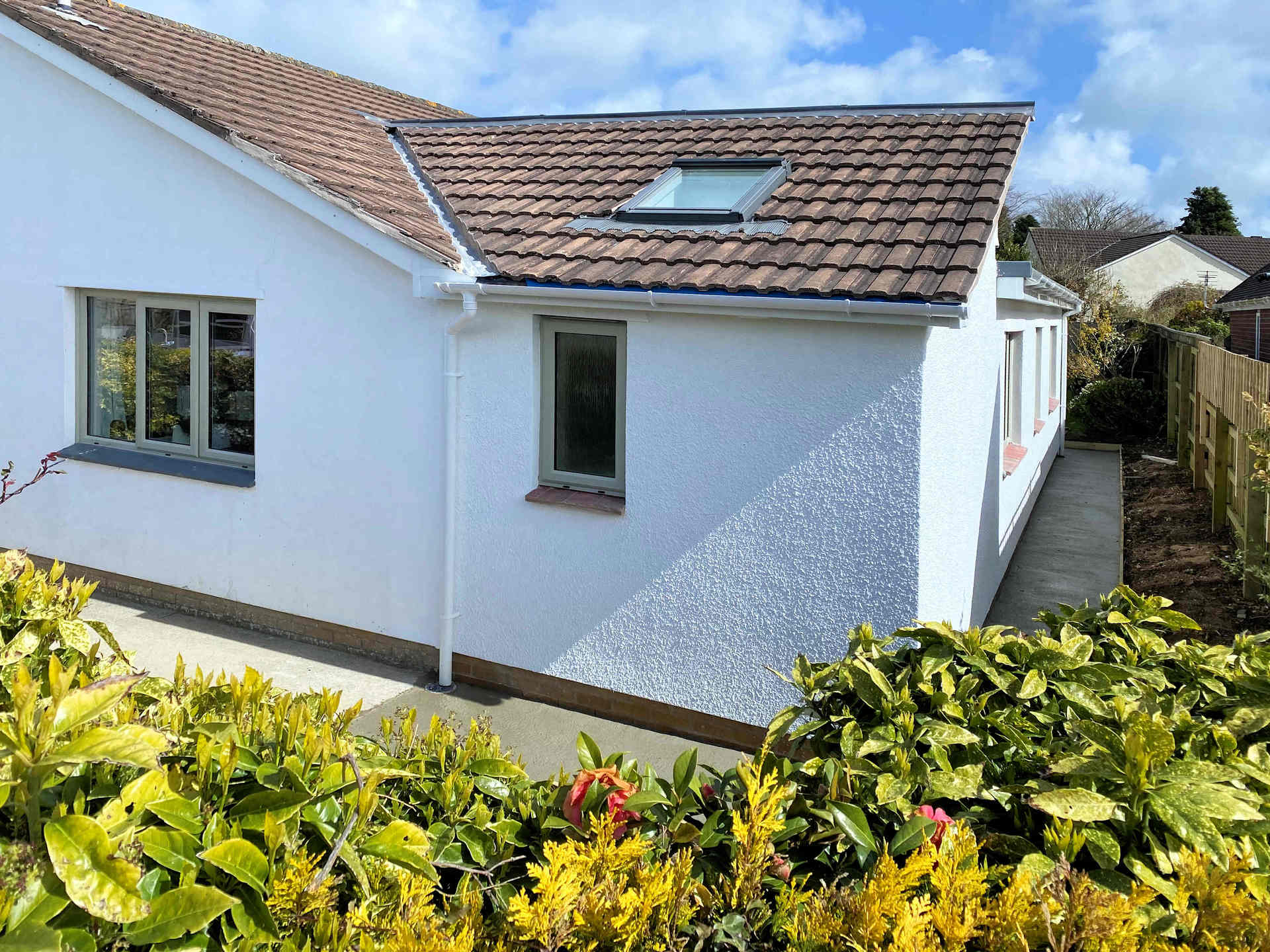 House and garage extension Barnstaple North Devon