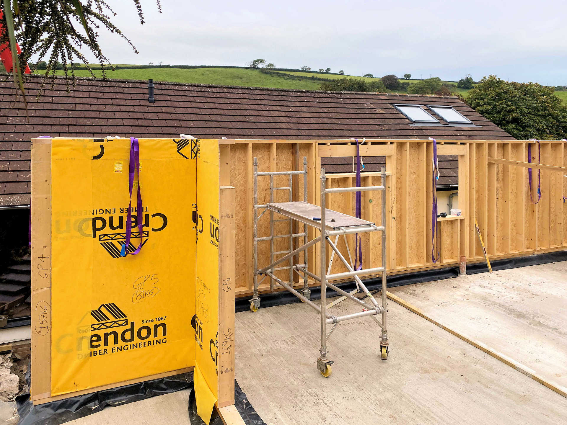 The Lodge Construction, North Devon