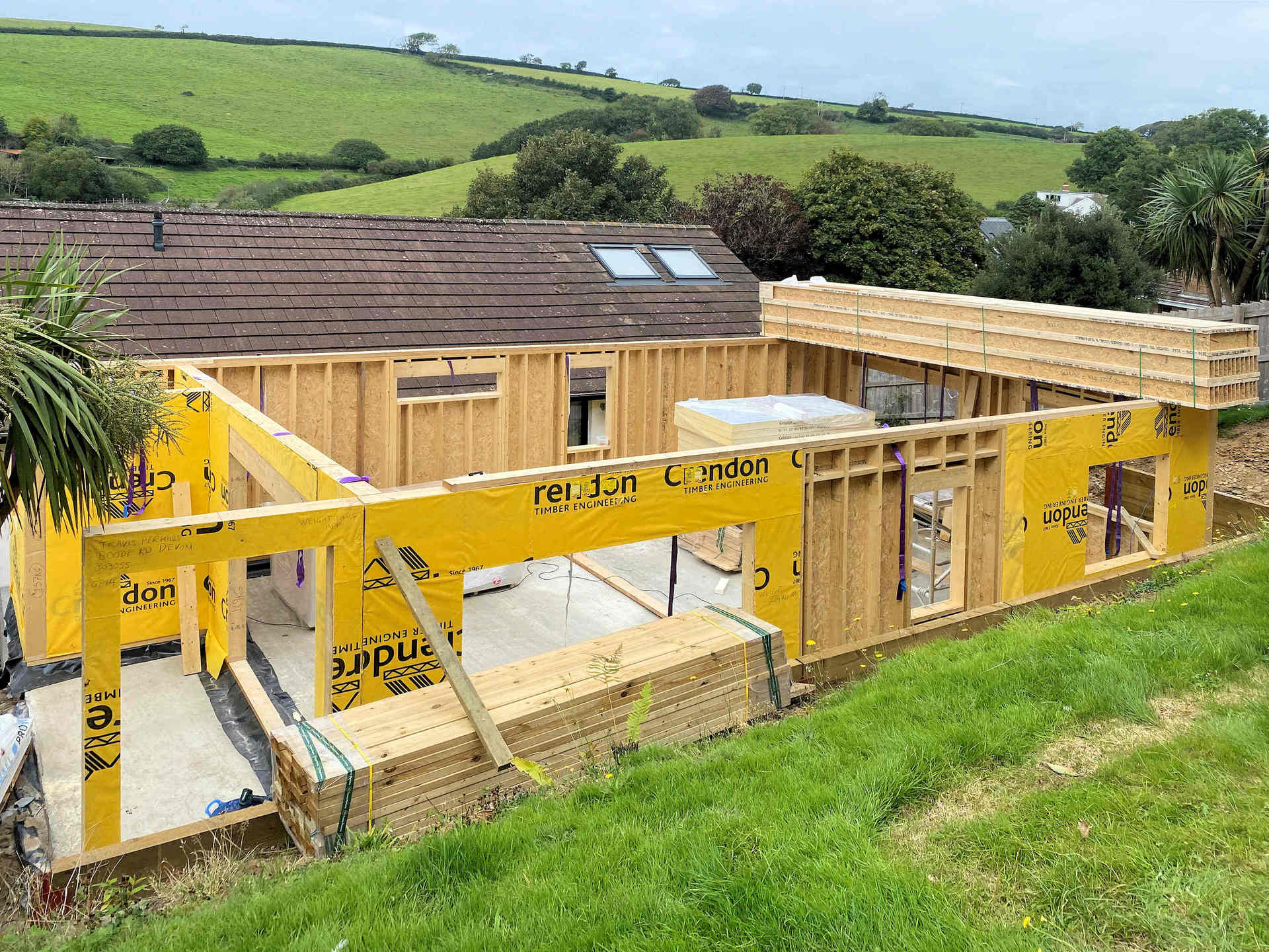 The Lodge Construction, North Devon