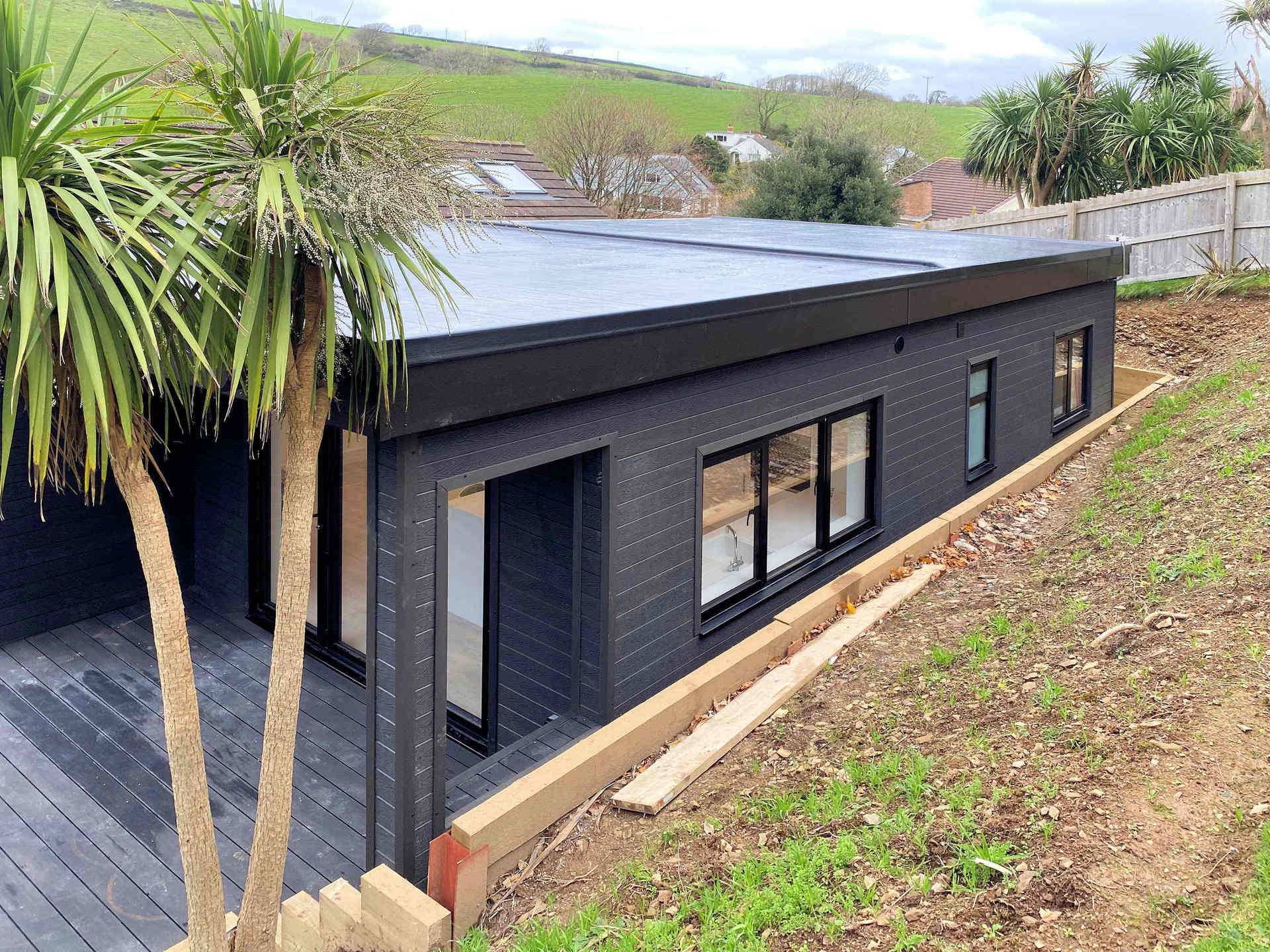 The Completed Lodge North Devon